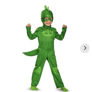 PjMasks Gekko costume toddler 3-4T Halloween
